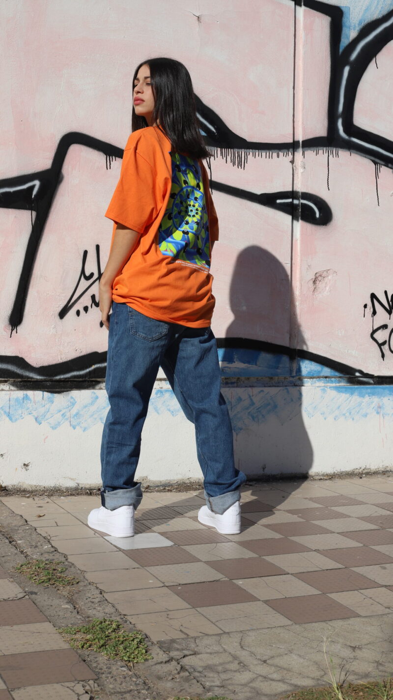 Remera Stussy "Orange" - Image 3