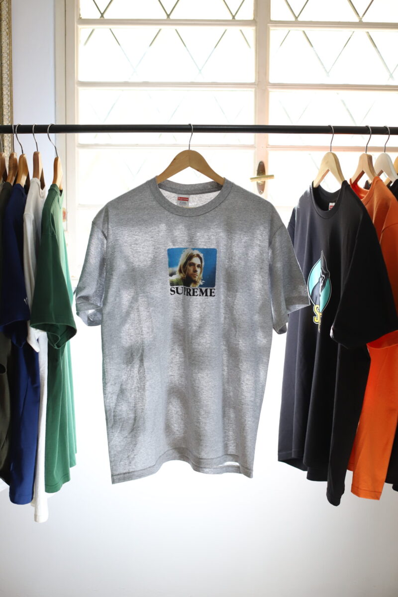 Remera Supreme Kurt Cobain Gris - Image 2