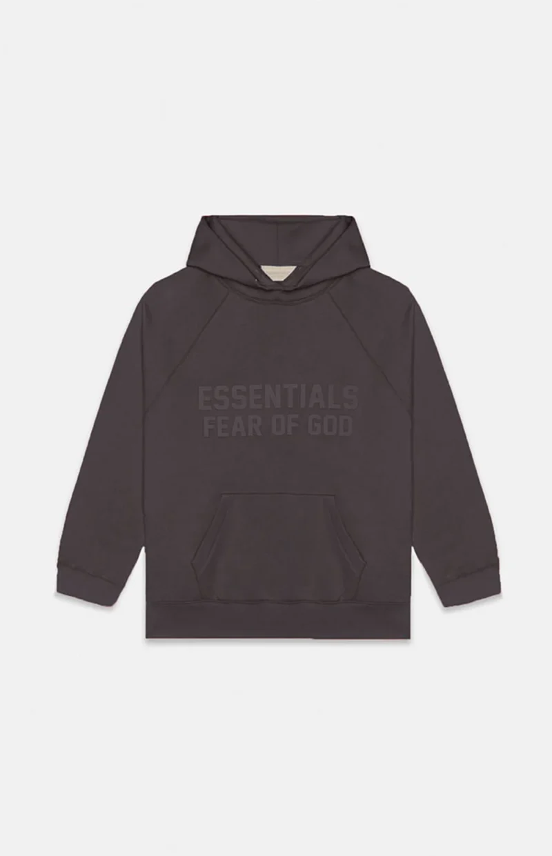 Hoodie Fear Of God Essentials "Off Black"