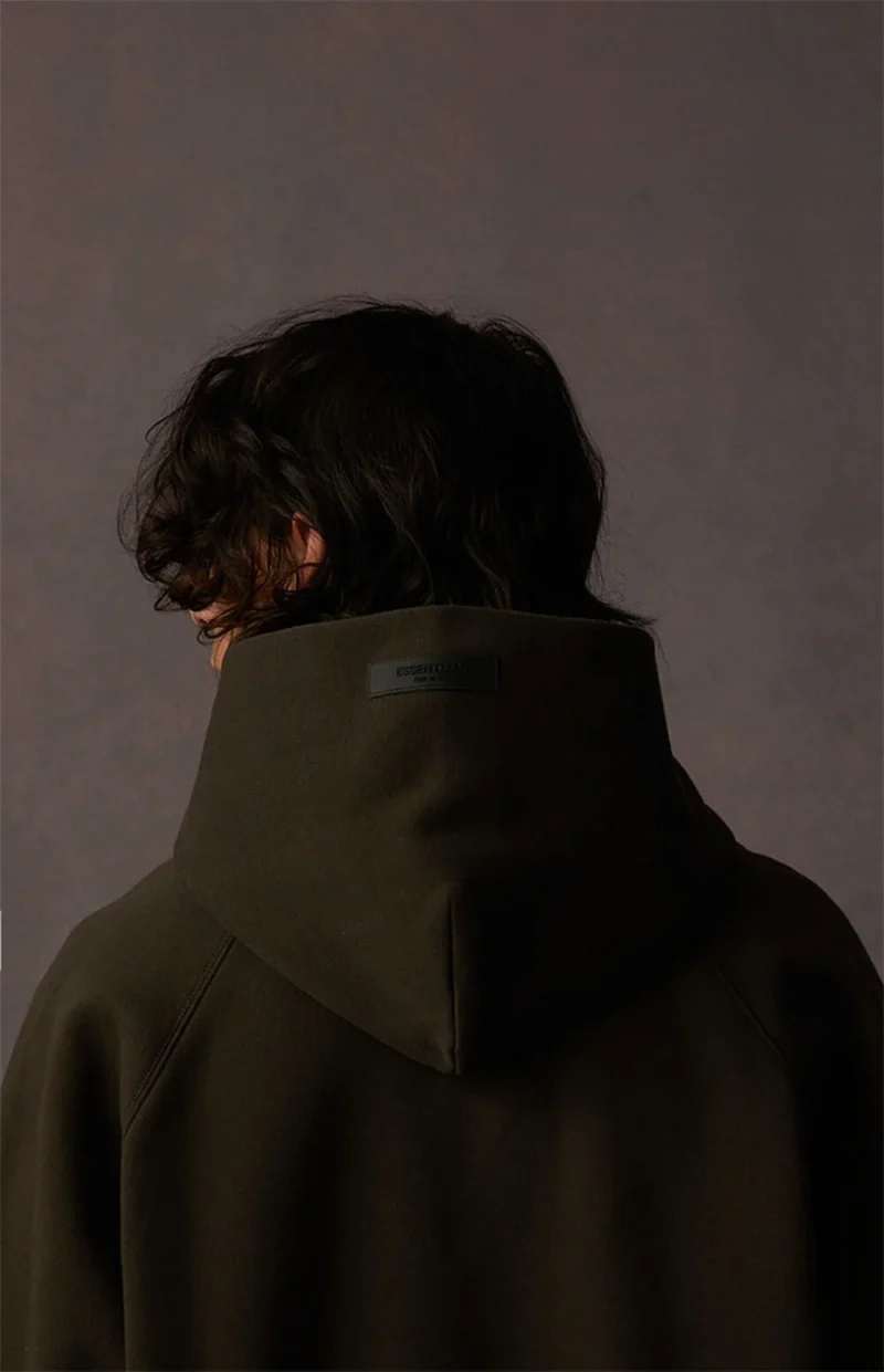 Hoodie Fear Of God Essentials "Off Black" - Image 5