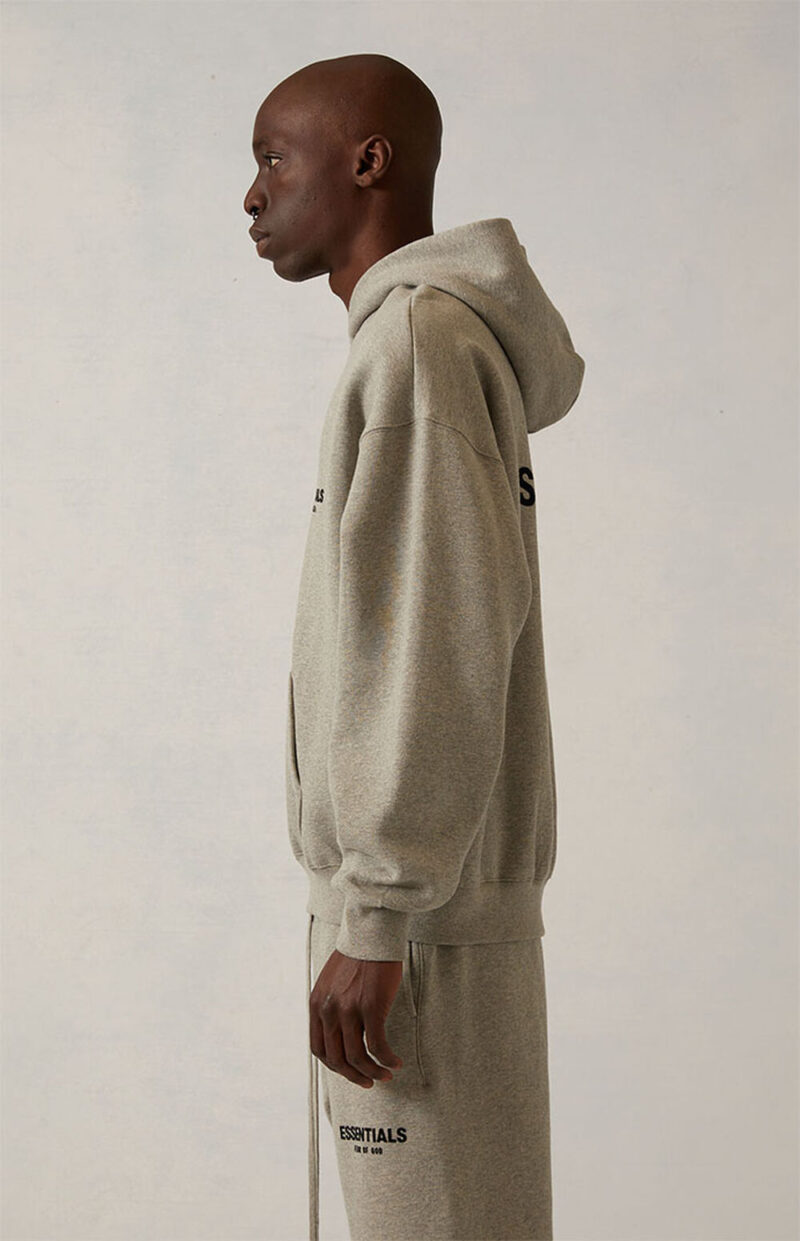 Hoodie Fear Of God Essentials "Dark Oatmeal" - Image 5