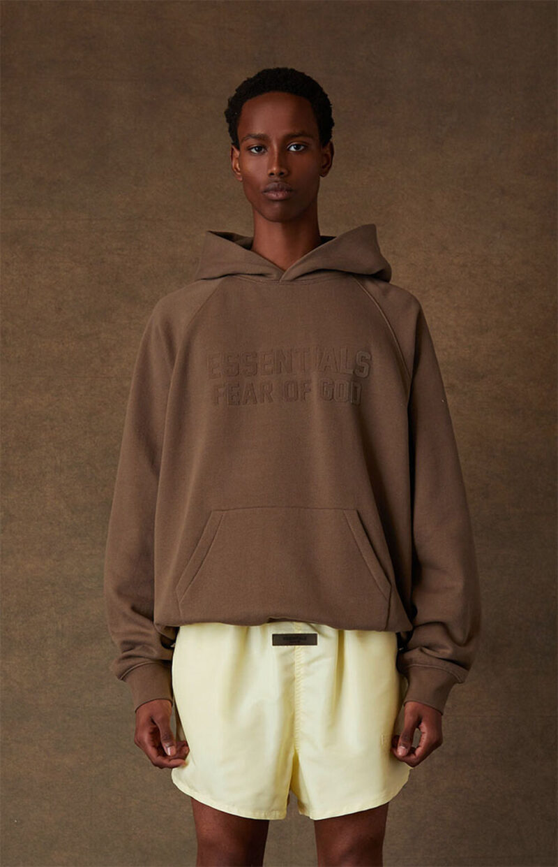 Hoodie Fear Of God Essentials "Wood" - Image 2