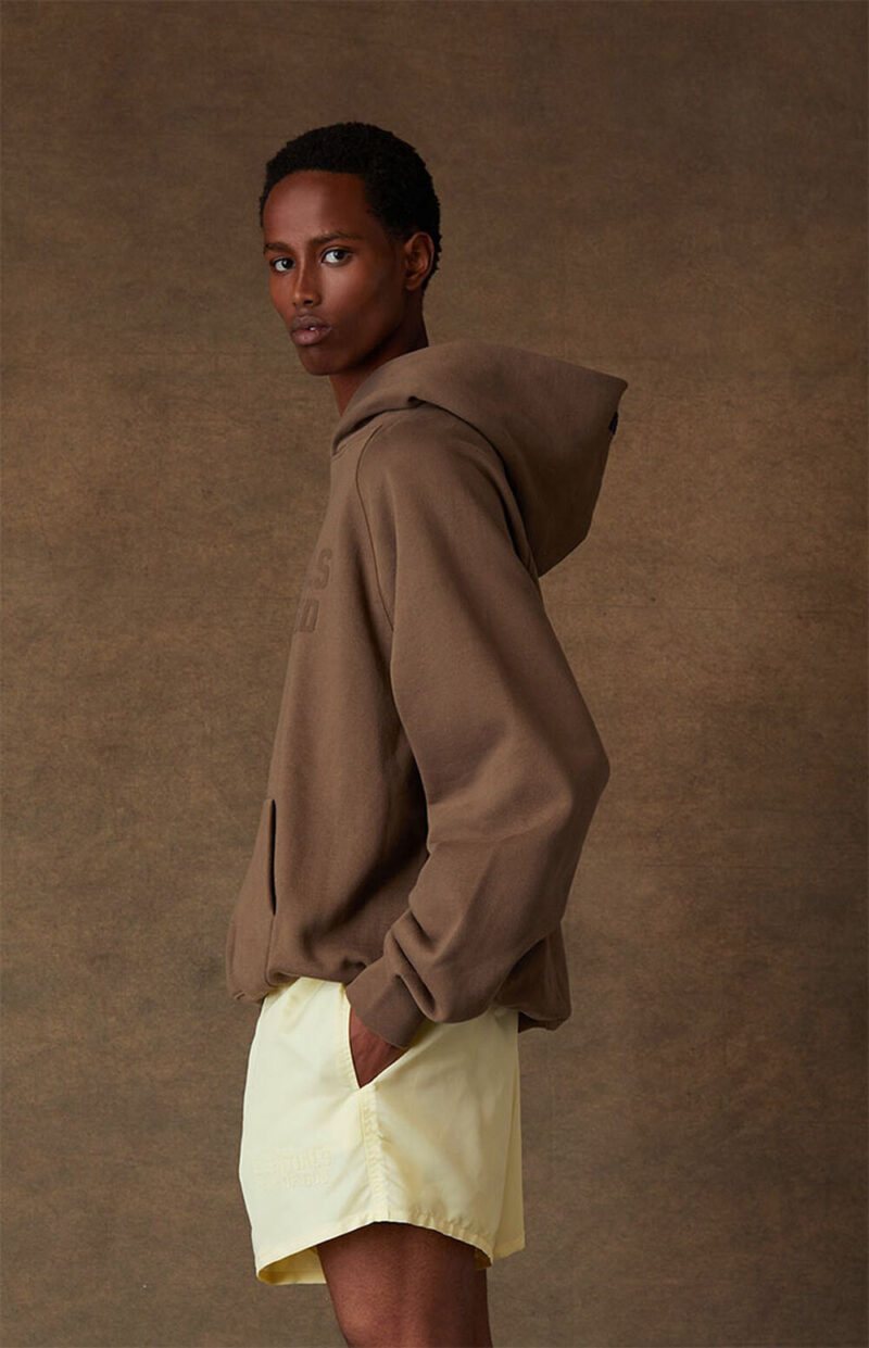 Hoodie Fear Of God Essentials "Wood" - Image 3