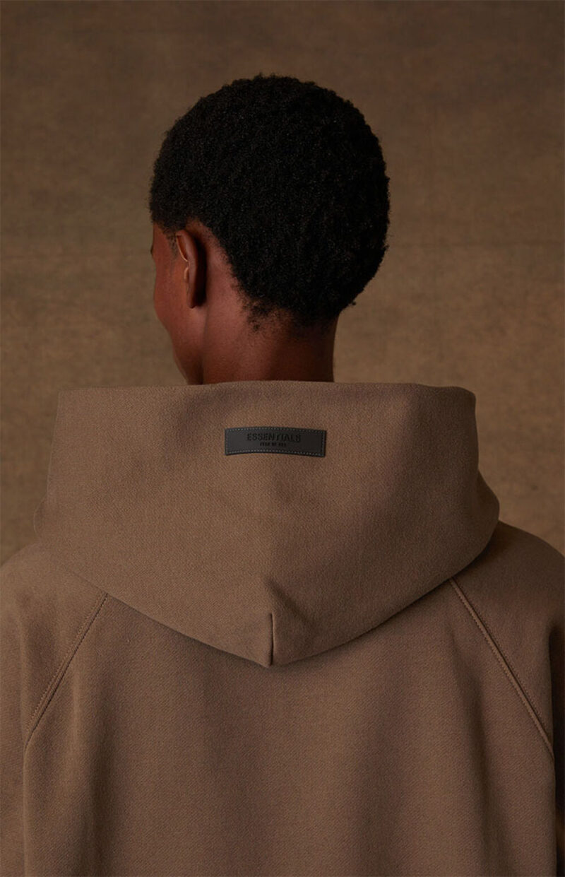Hoodie Fear Of God Essentials "Wood" - Image 5