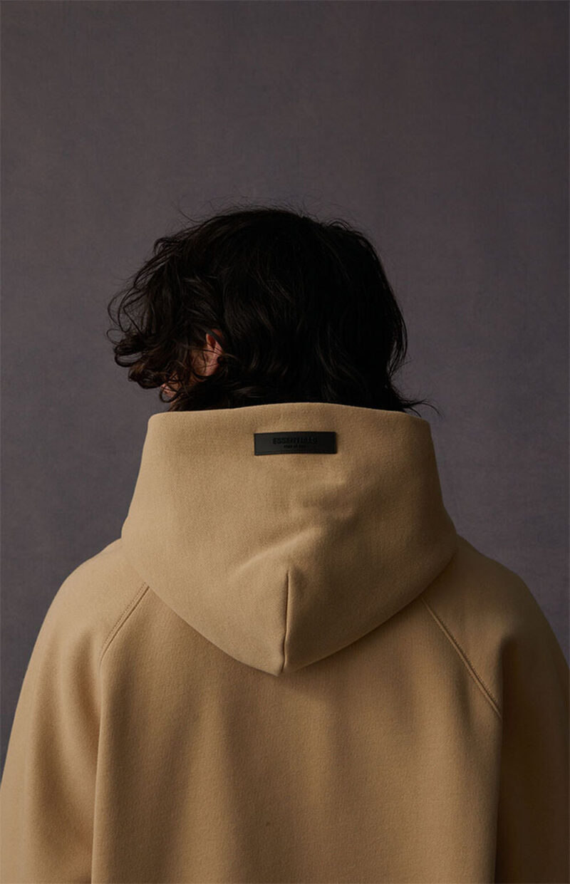 Hoodie Fear Of God Essentials "Sand" - Image 5