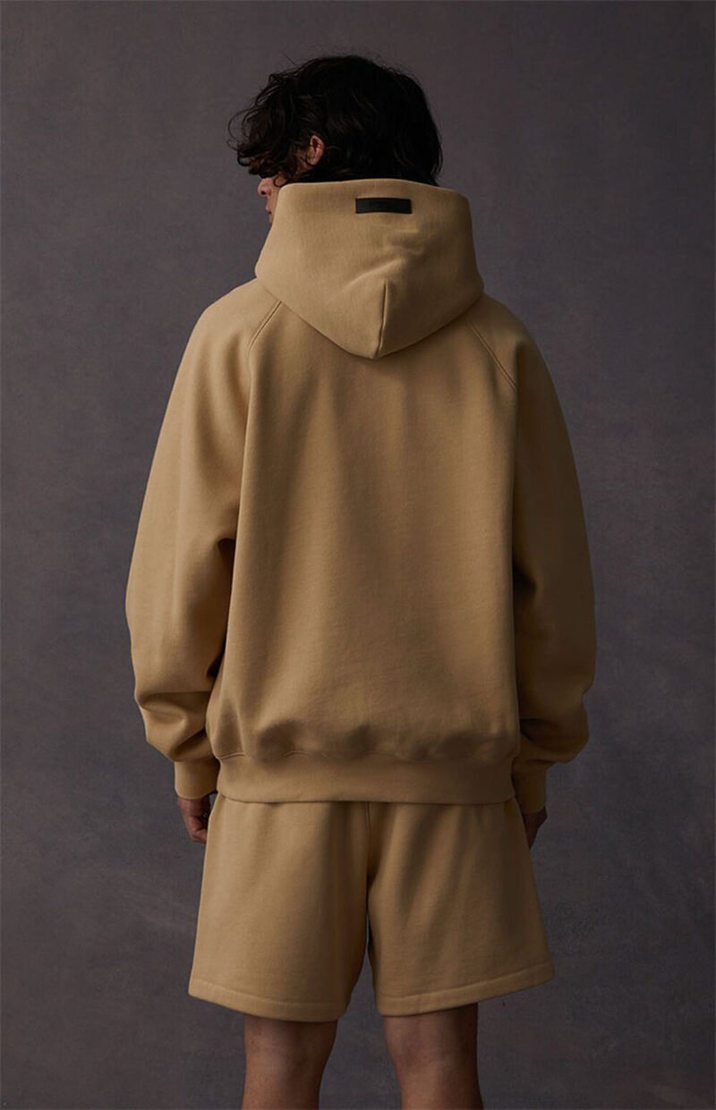 Hoodie Fear Of God Essentials "Sand" - Image 3