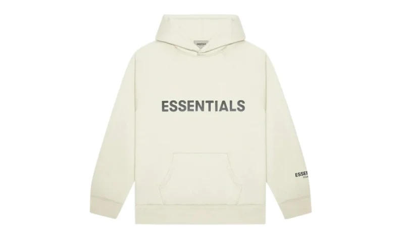 Hoodie Fear Of God Essentials "Butter Cream"