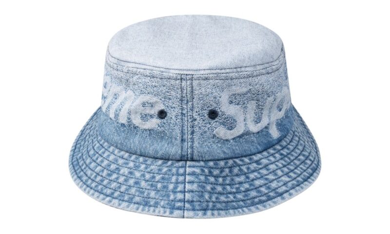 Supreme Piluso Fade Jacquard Denim Crusher - Image 2