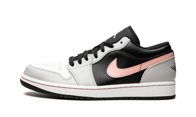 Jordan 1 Low "Black Grey Coral" - Image 4