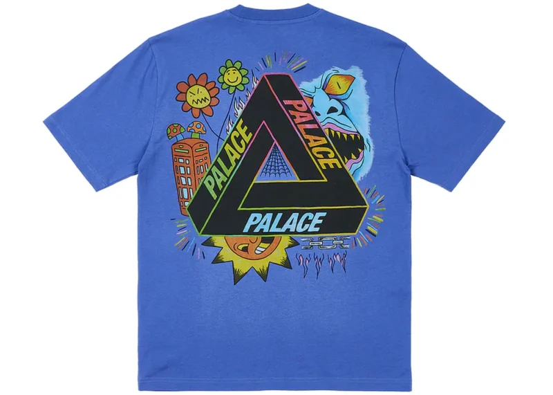 Remera Palace "Tri-Lottie Ultra Blue"