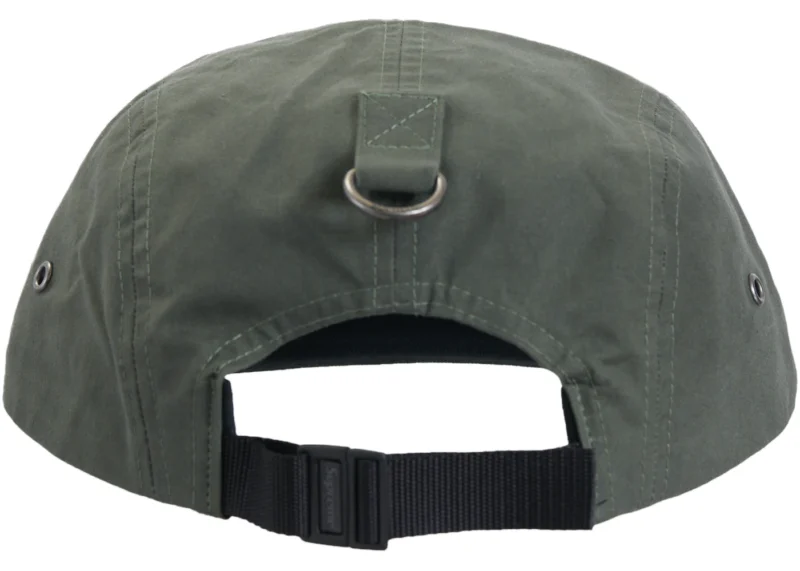 Gorra Supreme Waxed Cotton Camp Cap (FW23) Verde Olive - Image 2