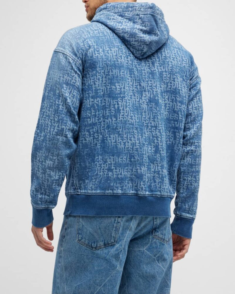 Hoodie DIESEL "Denim" - Image 4