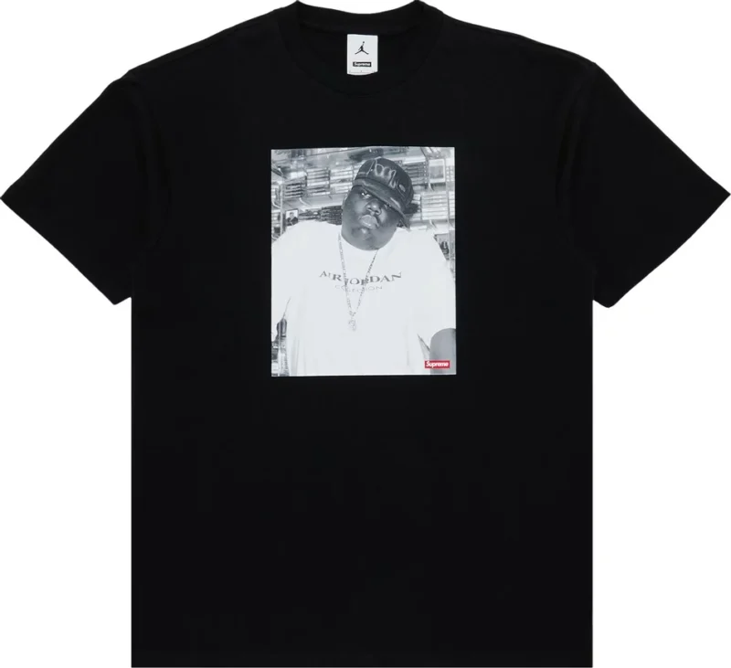 Remera Supreme x Jordan "Biggie Negra"