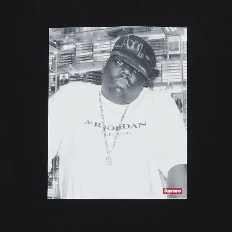 Remera Supreme x Jordan "Biggie Negra" - Image 3