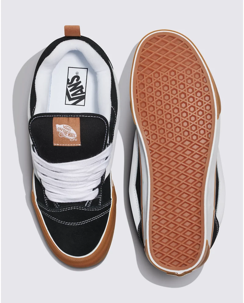 Vans Knu Skool “Gum Bumper Black” - Image 4